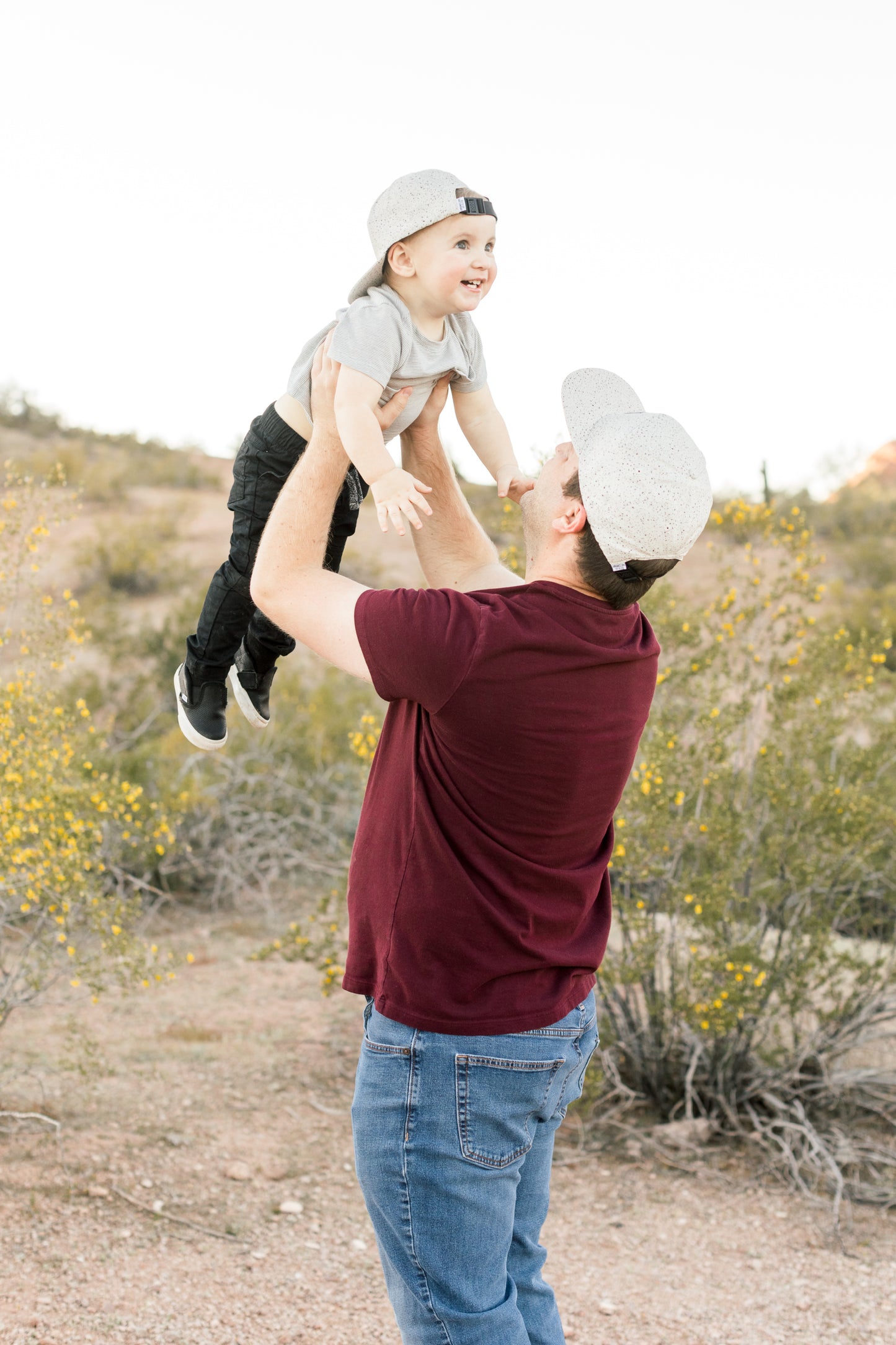 Page Toddler and Adult Hats